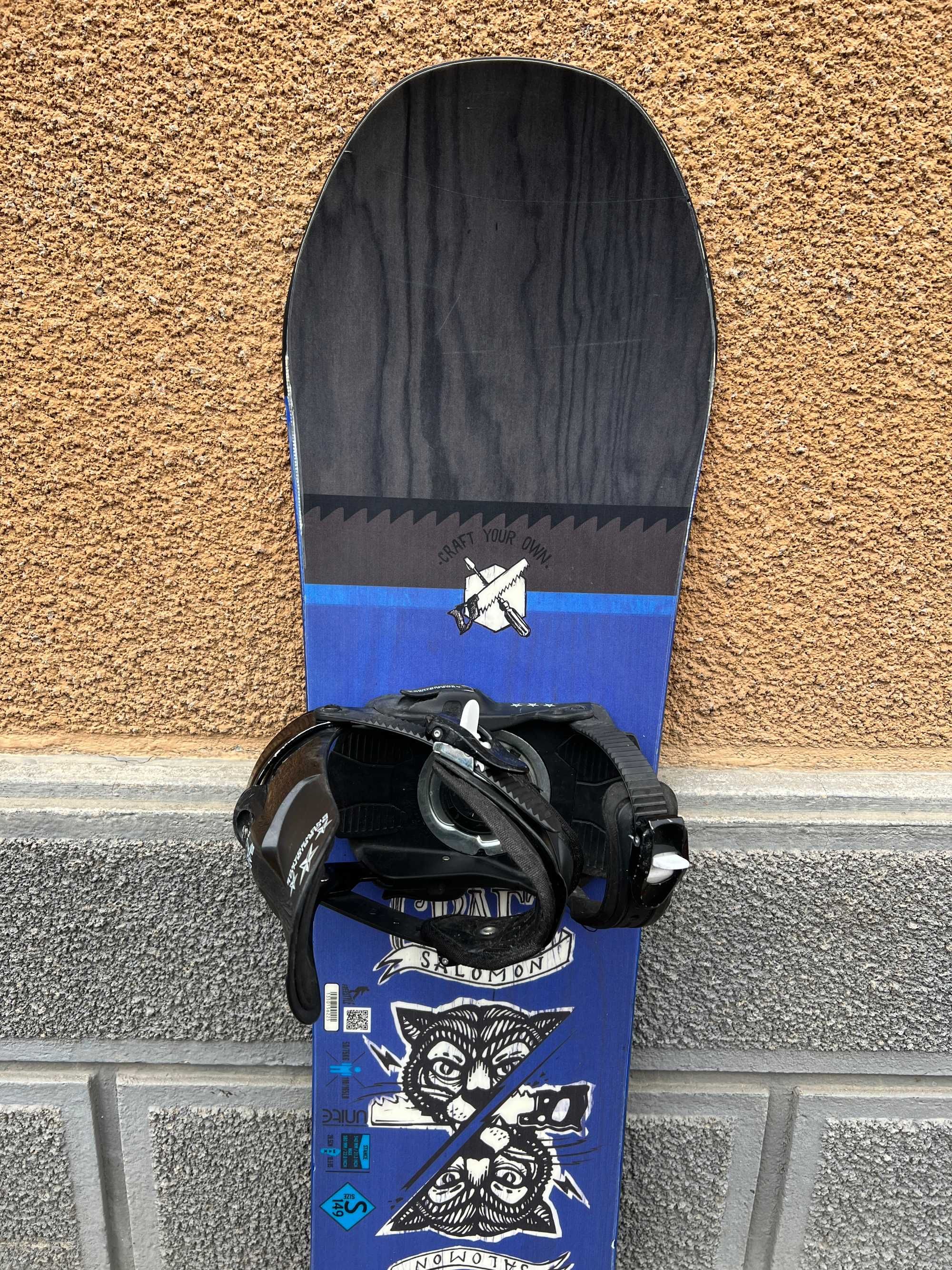 placa snowboard salomon craft L149
