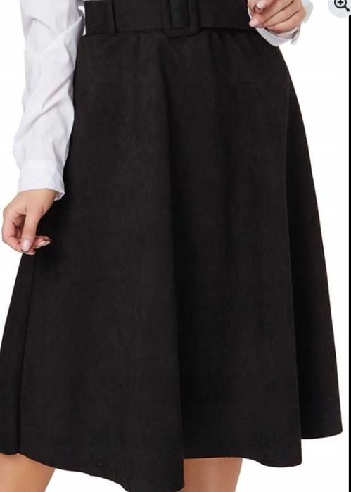 велурени поли с колан