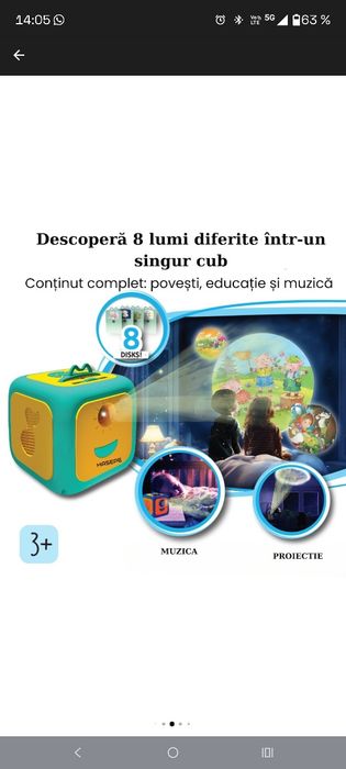 Proiector cu povesti