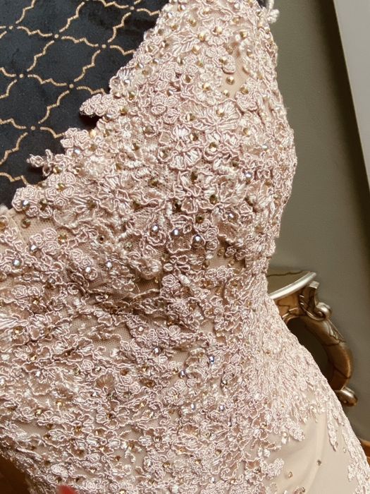 Rochie de ocazie superba, cu strasuri Swarovski