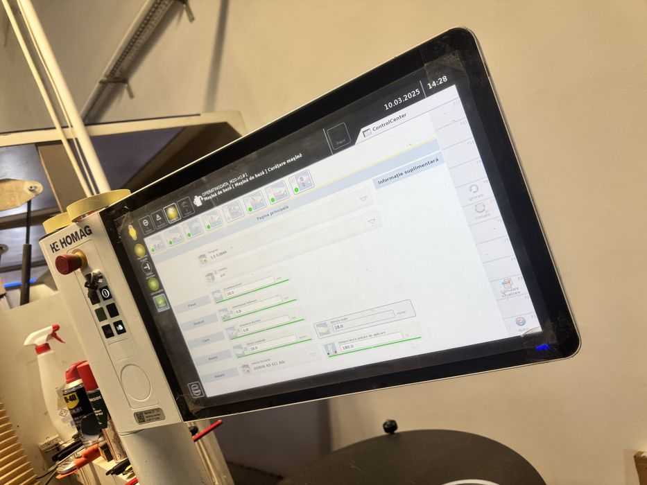 Masina cantuit Homag