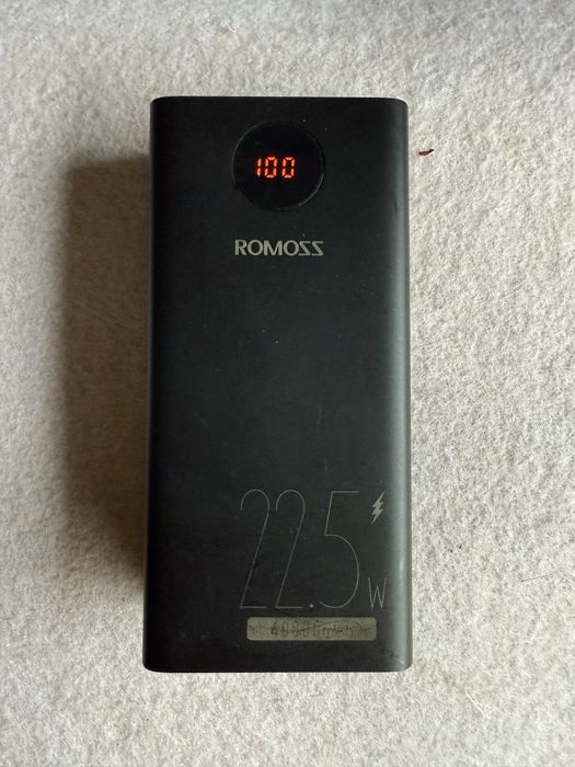 Powerbank / baterie externa Romoss 40.000mAh 148Wh 22.5W afisaj