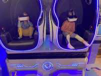 Simulator VR 9D dublu cu platformă dinamică – în stare excelentă