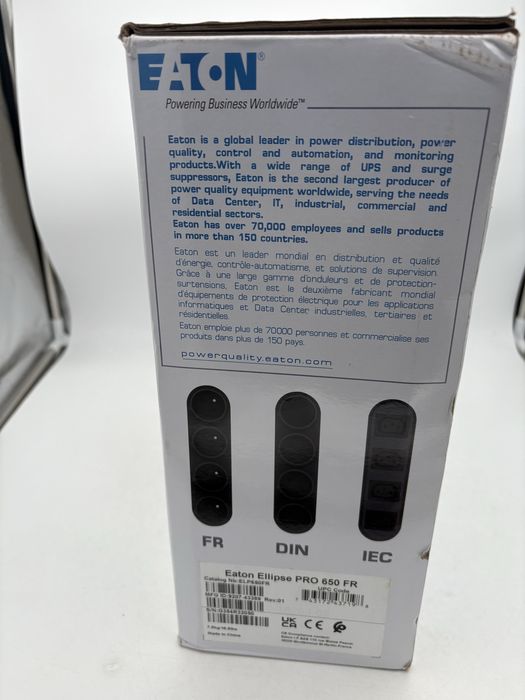 Ups Eaton Ellipse Pro, 650va 400W, sigilat, transport inclus