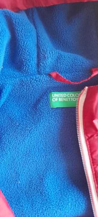 Шушляково яке Benetton 3-4г. с подплата полар