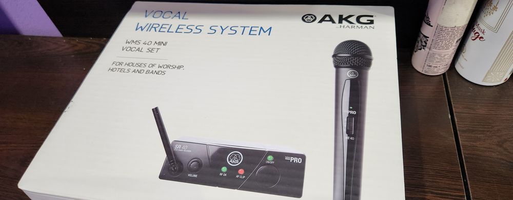 Микрофон AKG Vms 400mini 537.5MHz
