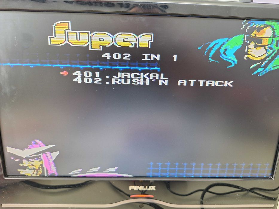 402 jocuri caseta discheta galbena clasica cu jocuri pentru consola TV
