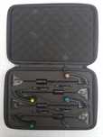 Set 4 Swingeri MKM3 cu Iluminare si Penar Transport FL BLACK EDITION