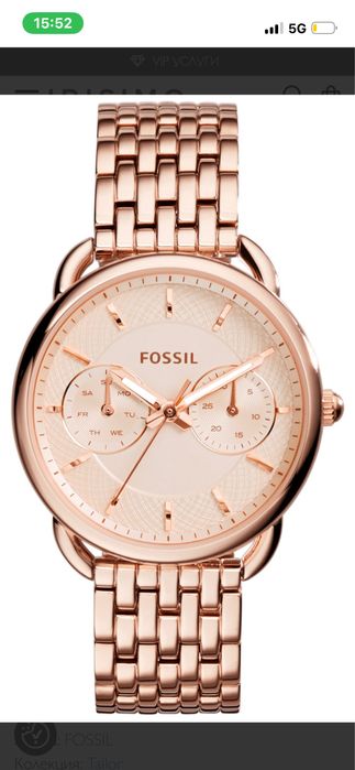 Уникален нов дамски часовник Fossil