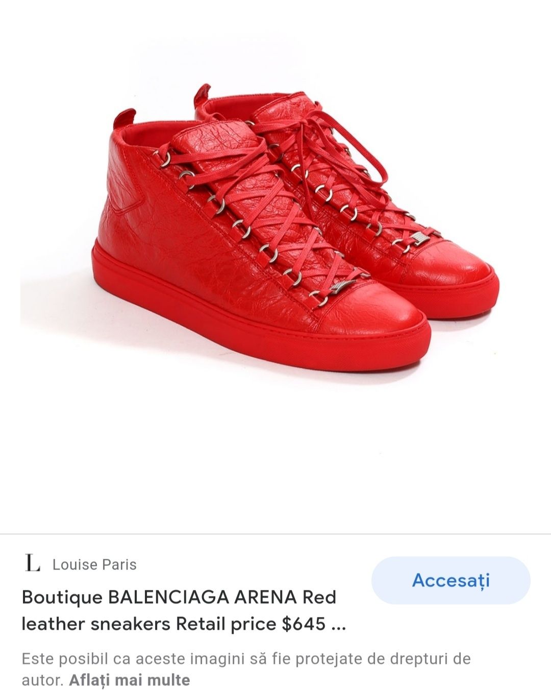 Balenciaga Arena Red