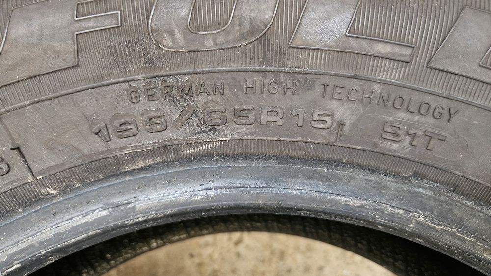 2бр гуми 195 65 15 фулда