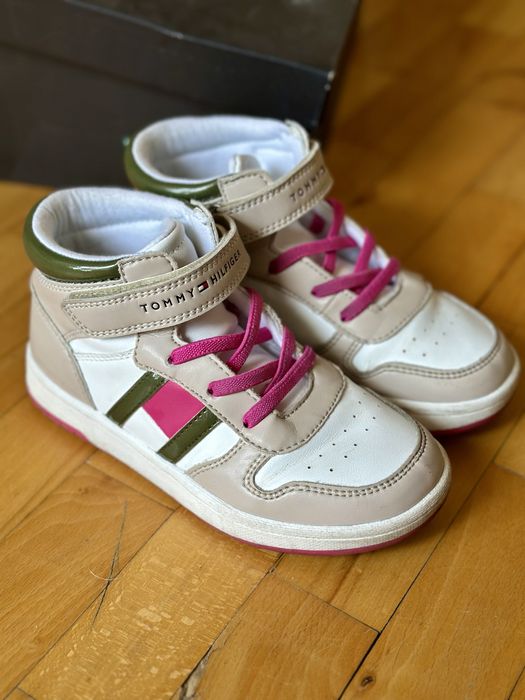 Високи кецове за момиче Tommy Hilfiger