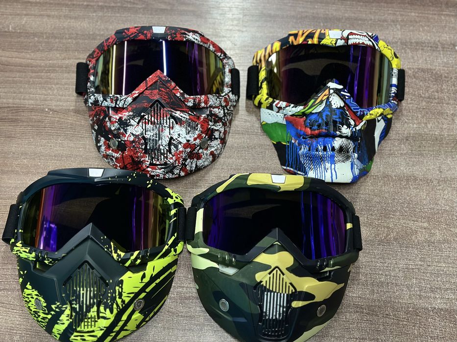 Маска Трансформер Цветная. Магазин Мотоэкипировки и Мотоаксессуаров!