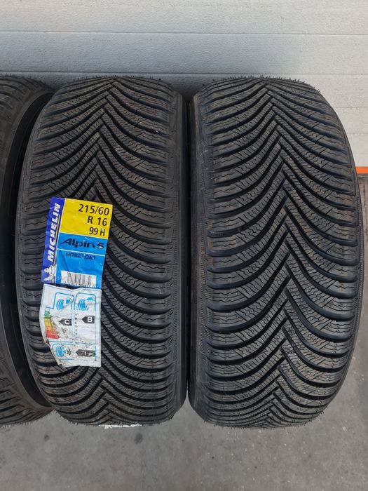 Нови зимни гуми 4 броя MICHELIN Alpin5 215 60 R16 дот 1424