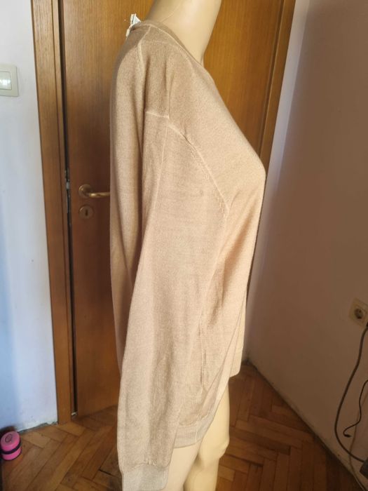 Мъжки пуловер Profuomo, 100% мерино, размер М, нов, с етикет