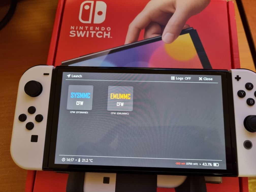 Nintendo Switch Oled Modat card 512 gb nou