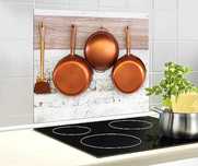 Протектор от пръски за котлон Copper Pans от Wenko