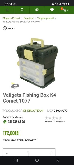 Valigeta Fishing Box