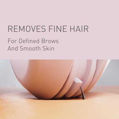 Нов тример мини Епилатор за лице вежди LED светлина Panasonic ES-EF10