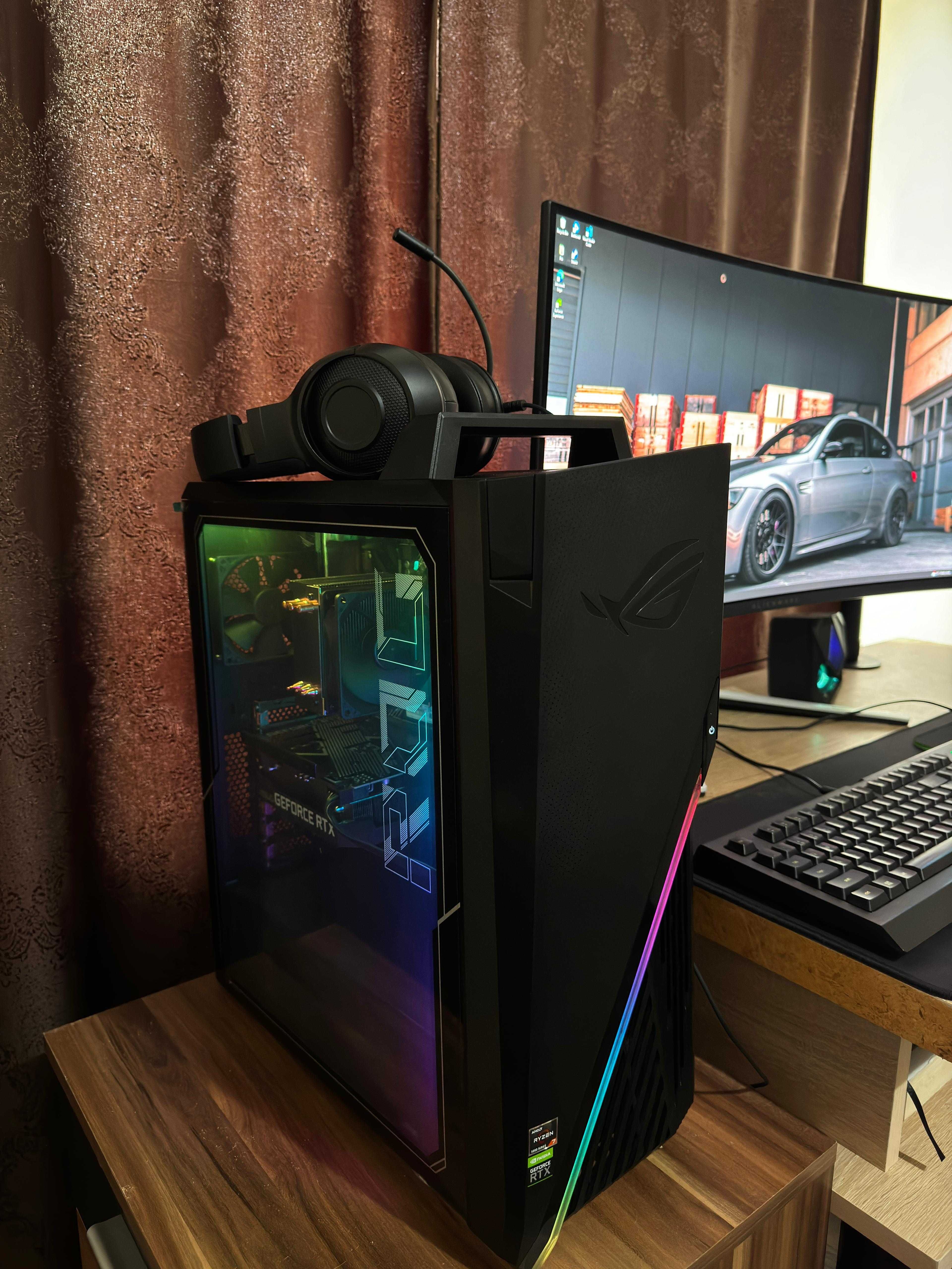 Setup gaming! Sistem Asus ROG / Alienware