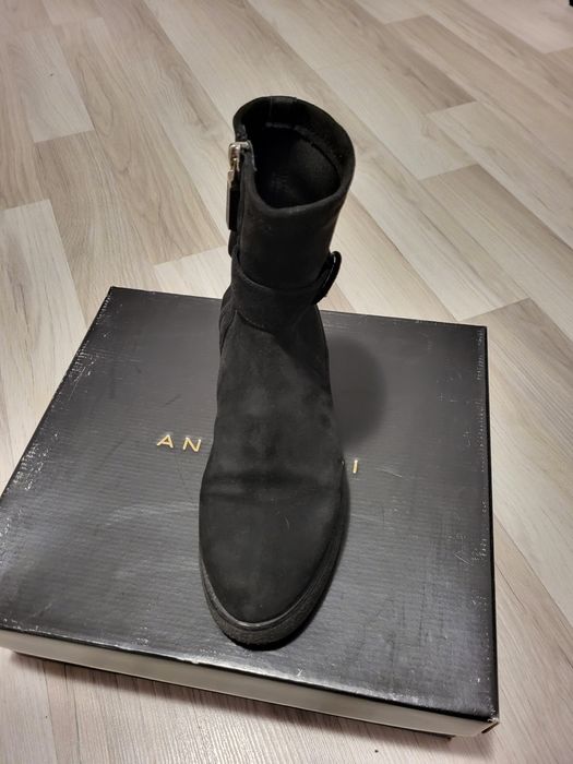 Ghete ANNA CORI ,,Camoscio Negru" Mărimea 37.