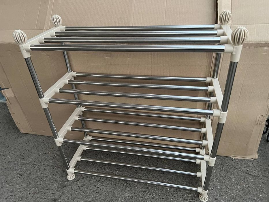 Стойка для обуви из нержавеющей стали (70×65) см