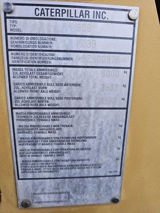 Caterpillar 906 - Incarcator Frontal