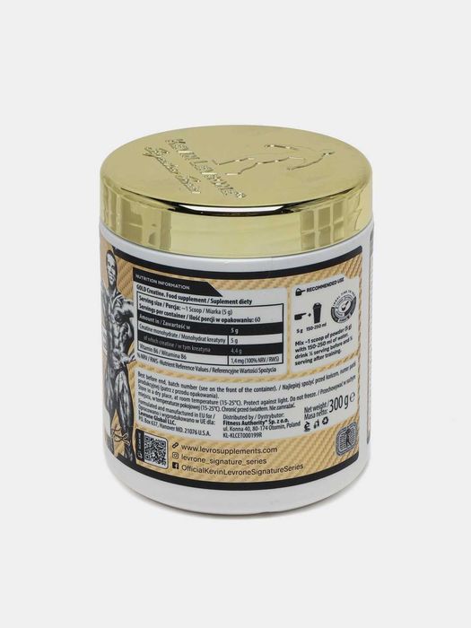 Креатин моногидрат "Kevin Levrone Gold Creatine", 60 порций, 300г
