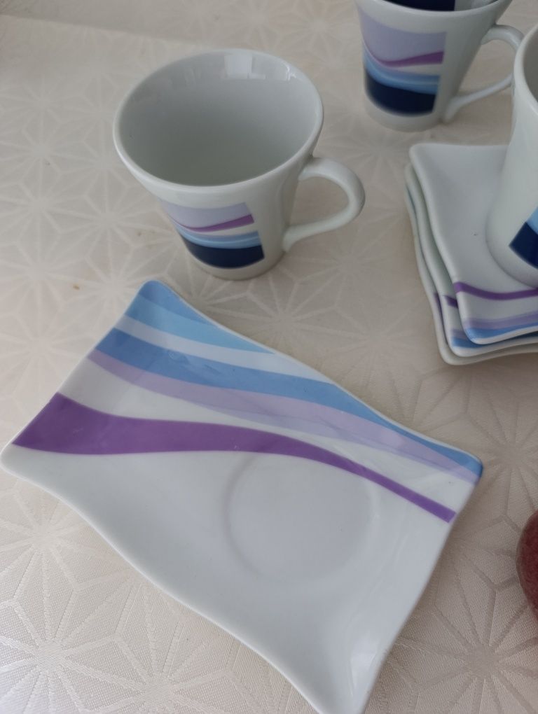 Set porțelan ceșcuțe cafea