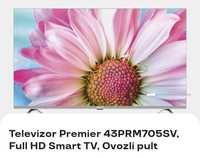 Premier 43 smart tv сотилади янги каробка