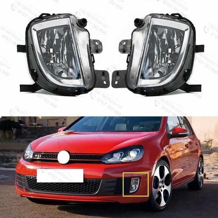Proiector ceata Volkswagen Golf 6 GTI,Volkswagen Jetta Mk6 GLI