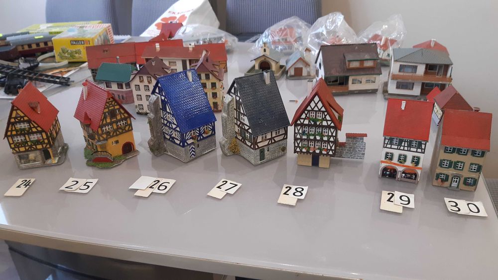 Сгради за жп моделизъм НО, Vollmer, Fаller, Pola,Kibri