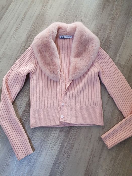 Cardigan Zara blanita detașabilă