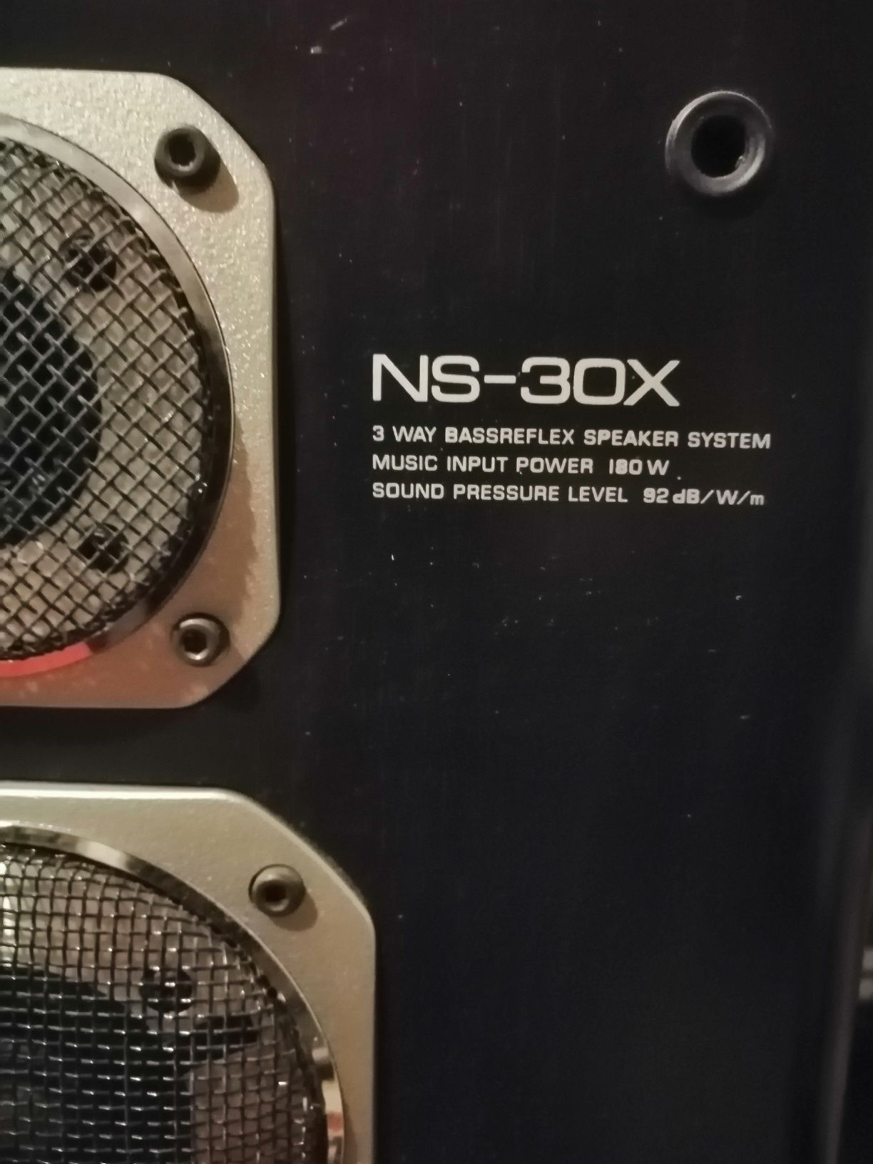 Boxe Yamaha NS-30X,bas reflex