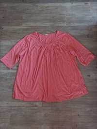 4XL Дамска разкроена макси блуза