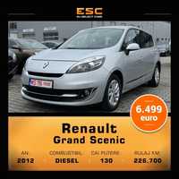 Renault Grand Scenic Rate fixe sau CAsh, Model Facelift