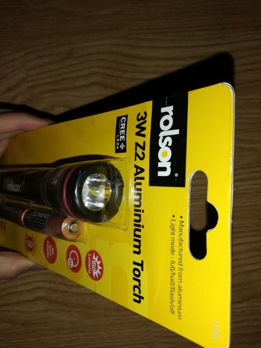 Фенерче Rolson 3W Z2 Aluminium Torch