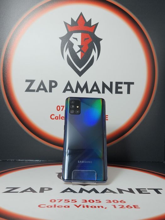 ZAP AMANET VITAN - Samsung Galaxy A71 - 128GB - Black - #3809