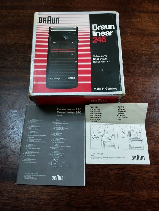 Продается бритва Braun Linear 245 Германская