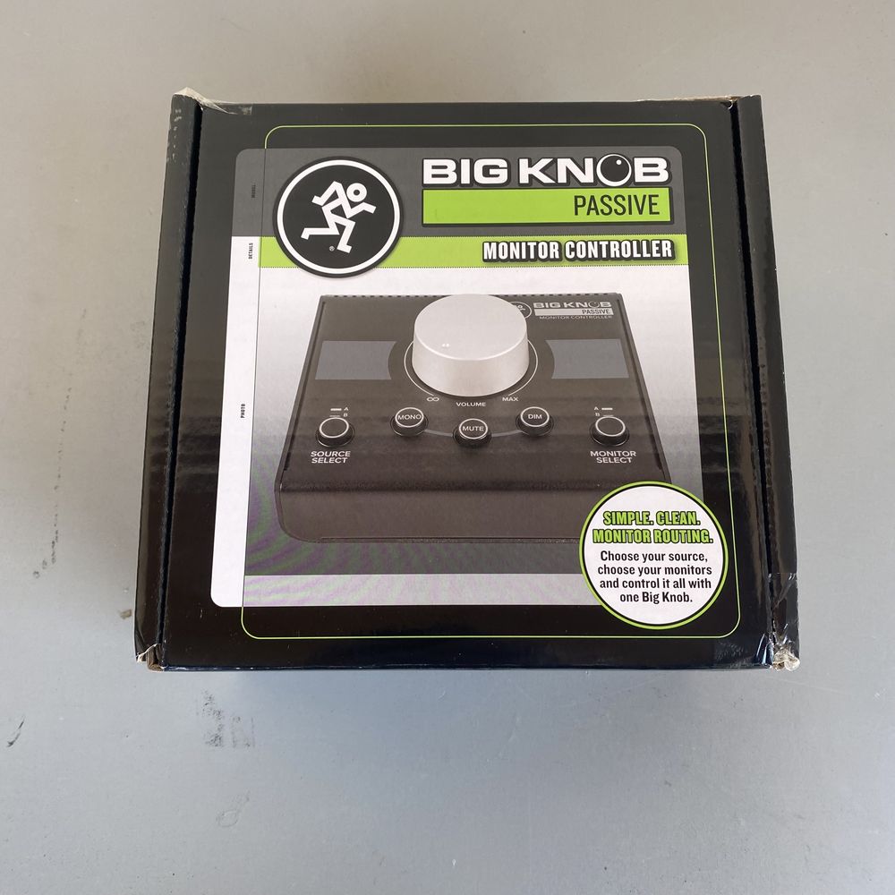 Mackie big knob Passive контроллер студийный