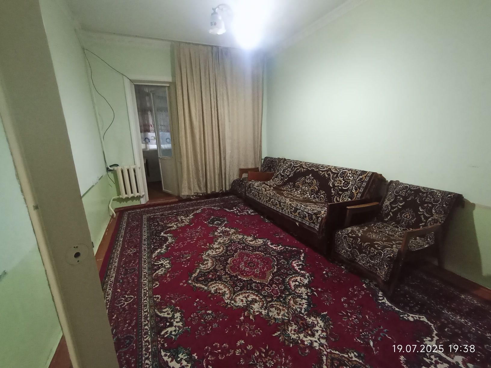 1 хонали квартира аренда,ижарага берилади юнусобод 17