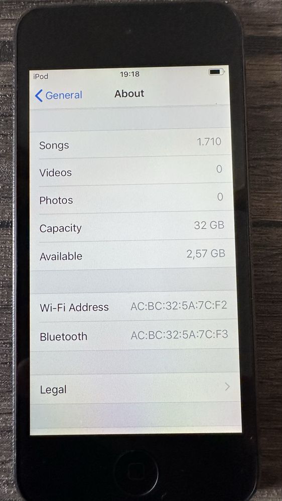 Ipod touch 6 - 32 gb colectie