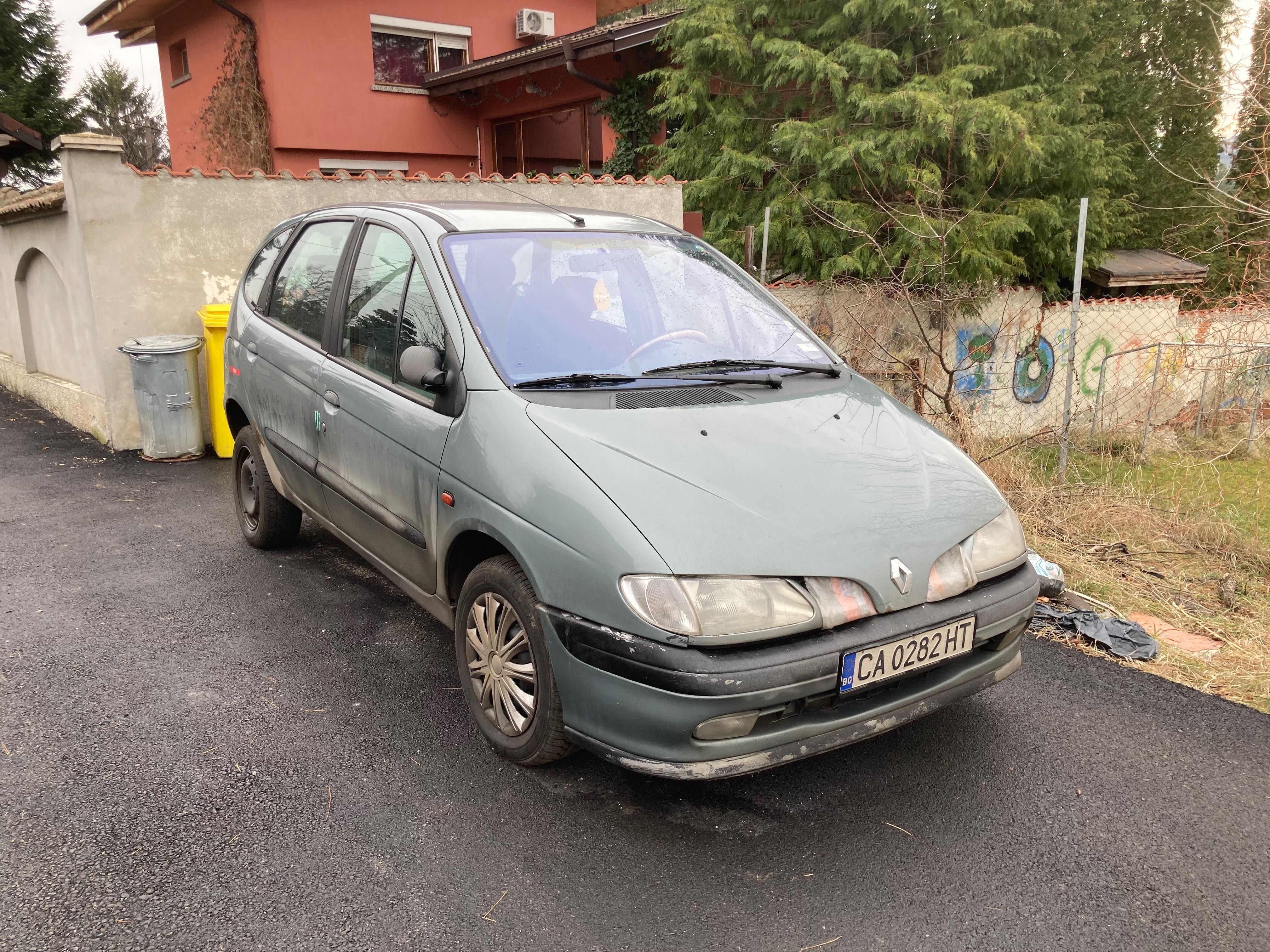 Renault Megane Scenic 1.6 90hp k7m на части