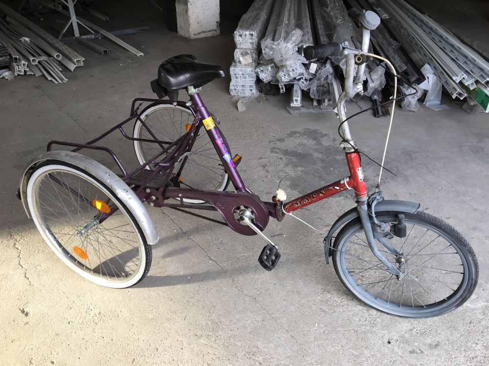 Bicicleta cu trei roti