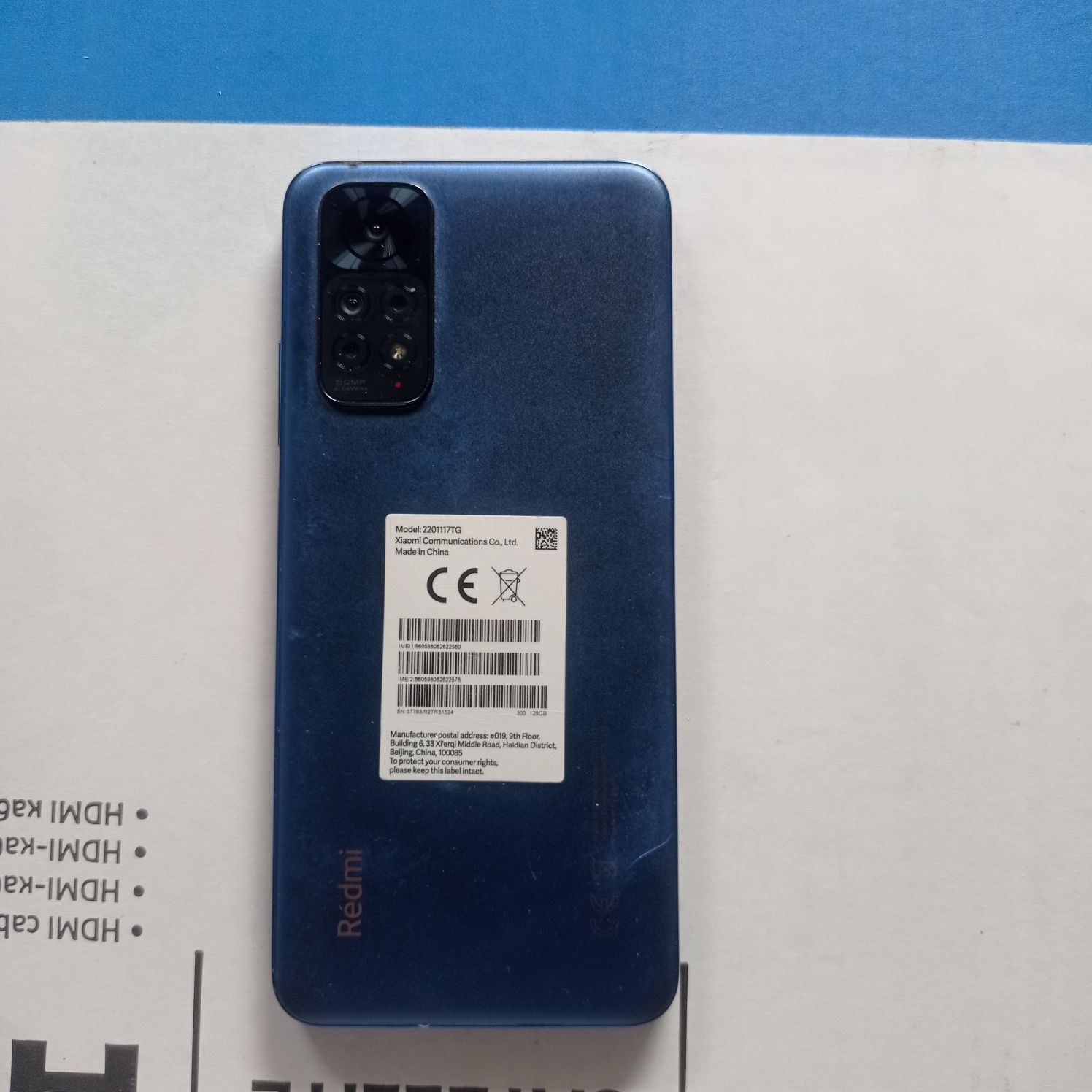 Redmi note11 8ga 128gb
