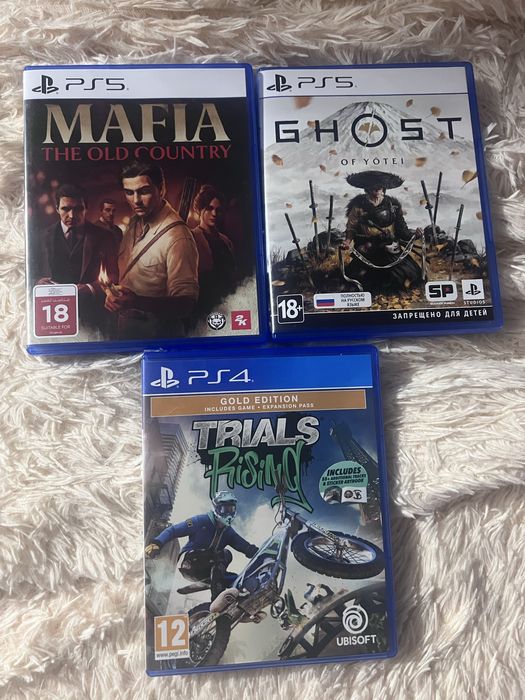 Продам игры на PS4-PS5 без обмена