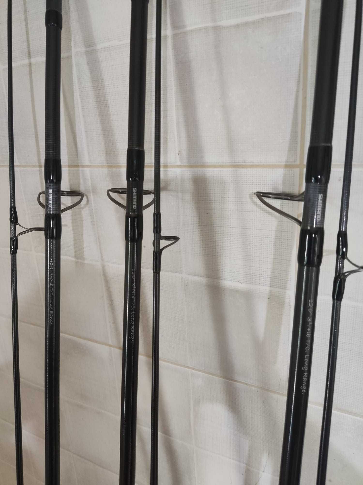 3 lansete crap Shimano Force Master Ax 12' 3 1/4 lb Long Ranger