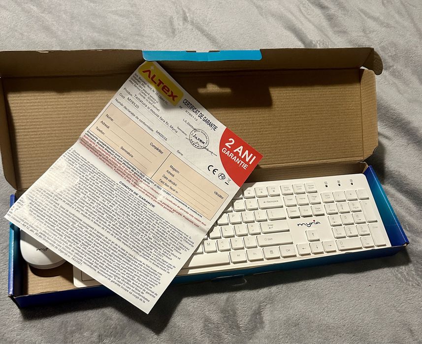 Tastatura, mouse wireless