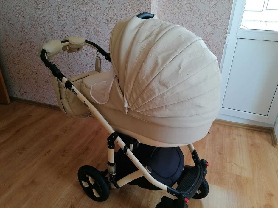 Отличная коляска 2 в 1 Bebe Mobile Toscana