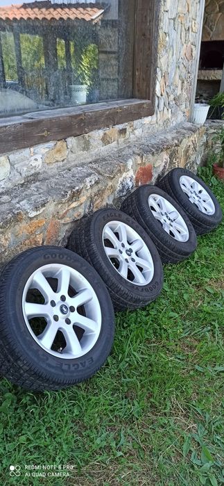 Джипови джанти с гуми 16 цола 225/55/16 5x114,3 Honda CRV, Toyota, Maz